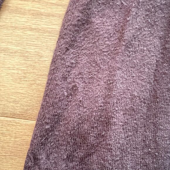 Anthropologie Leifsdottir Cardigan Sweater Size XS Brown Chunky Crochet Trim - Picture 9 of 10